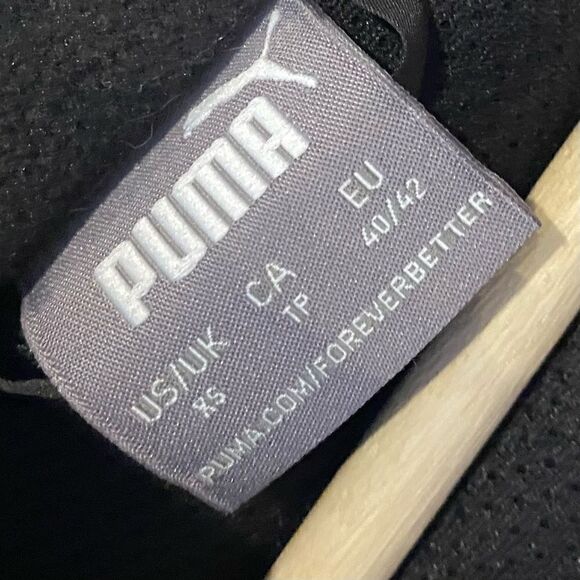 Puma Black Long Puffer Coat Jacket Athleisure Womens Size XS - Picture 3 of 8